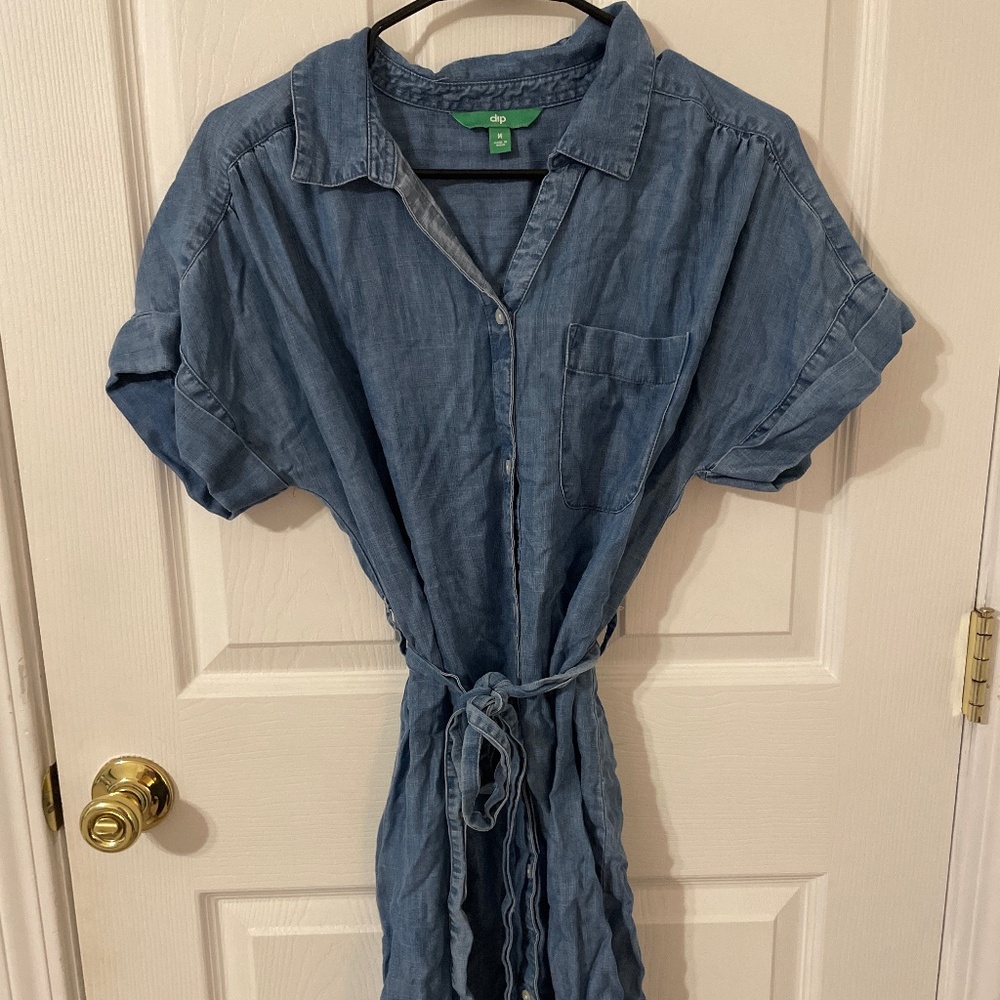 Women’s soft denim dress